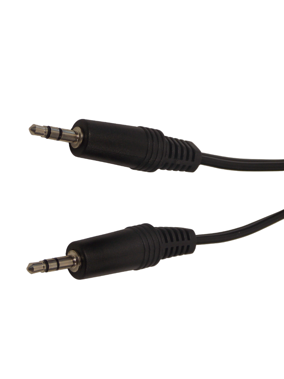 Шнур jack 3.5мм стерео на jack 3.5мм стерео / 1.5 метра / черный
