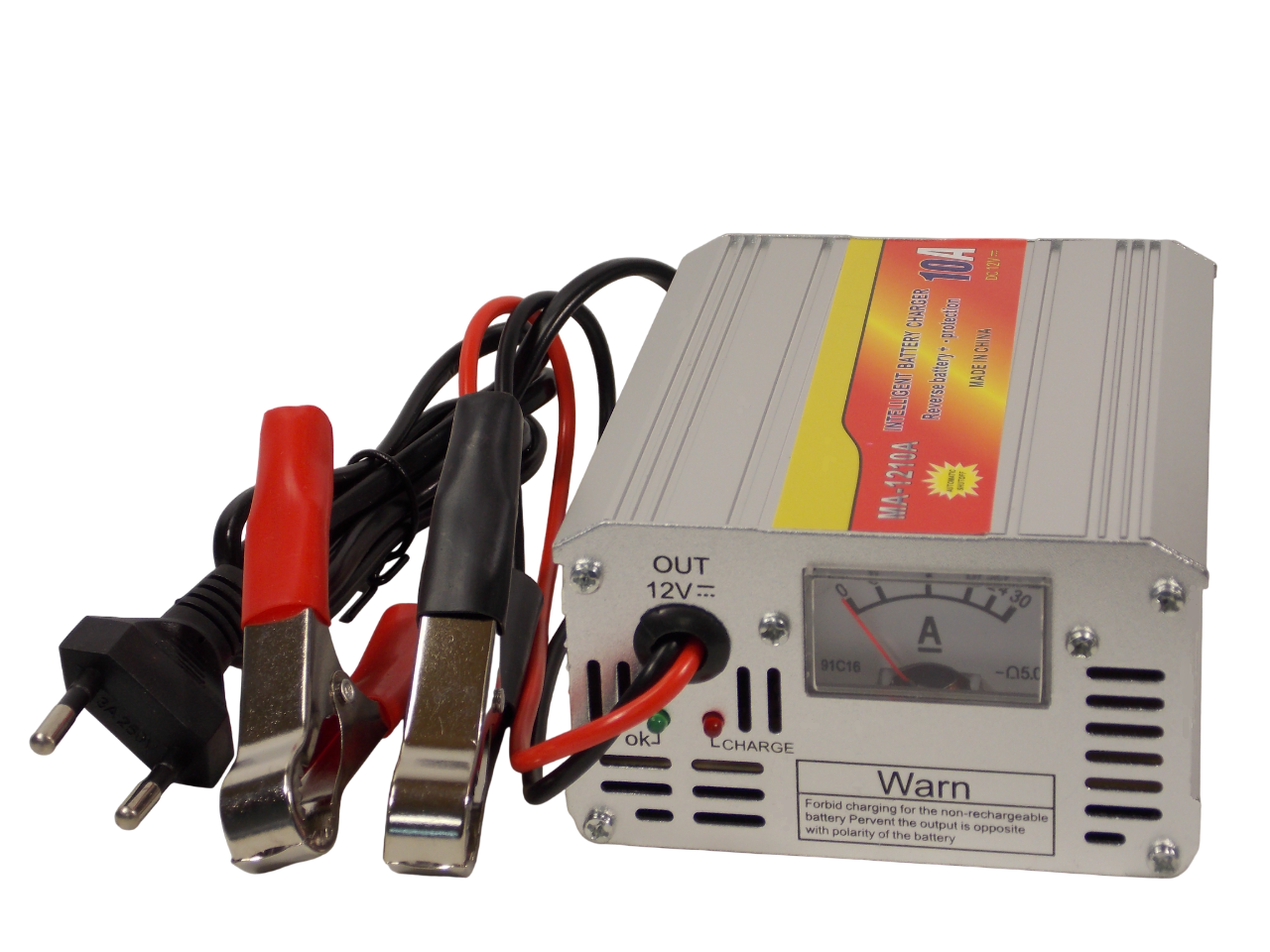 Зарядное устройство МА - 1210А для свинцово - кислотных аккумуляторов 12В /10А