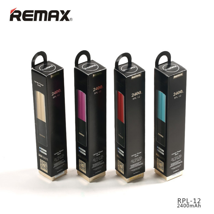 Power Bank  Remax RPL-12 Lip-Max Series 2400мA/ч 