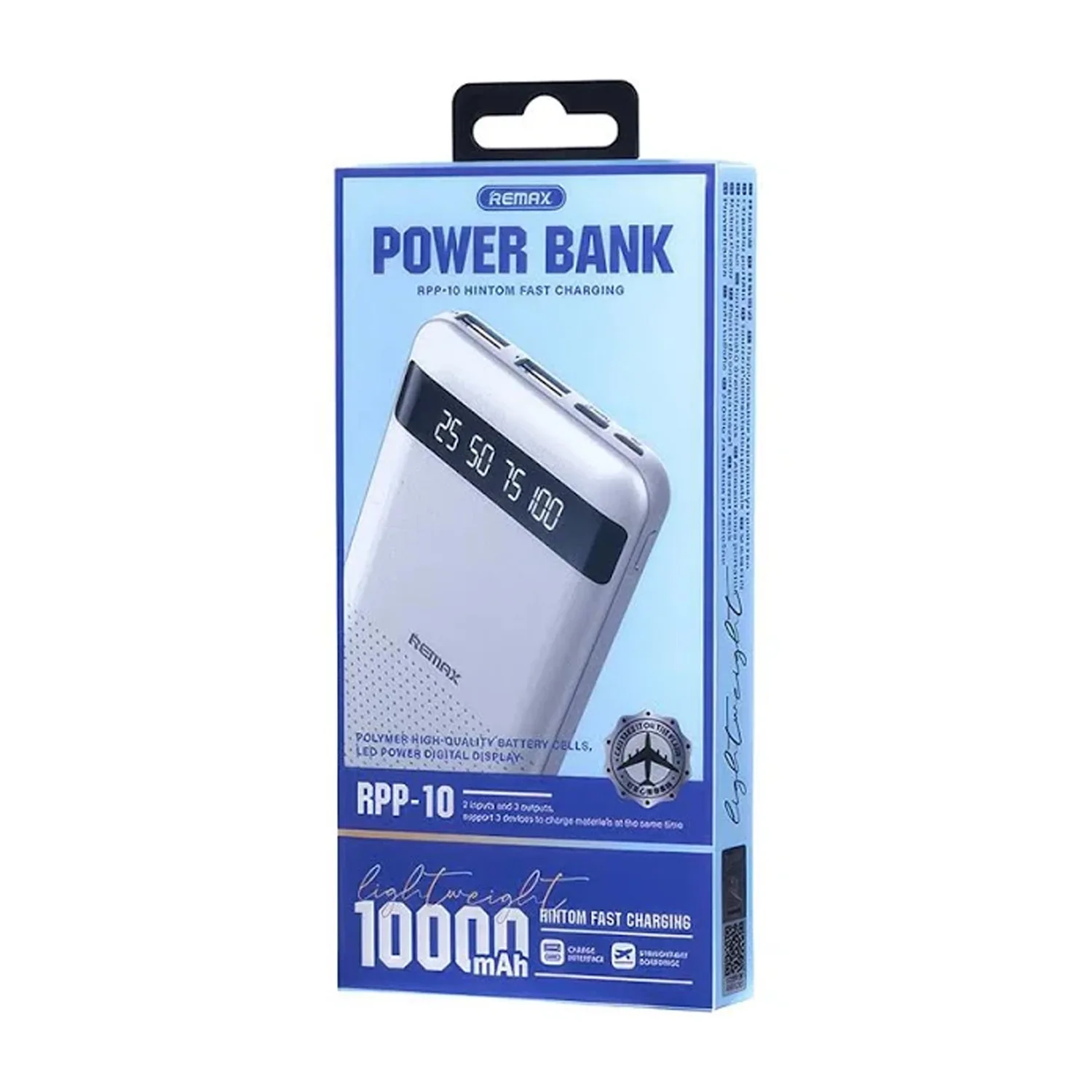 Power Bank Remax RPP-10 10000мА/ч