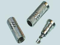 Гнездо питания 2,5х5,5 металл на кабель