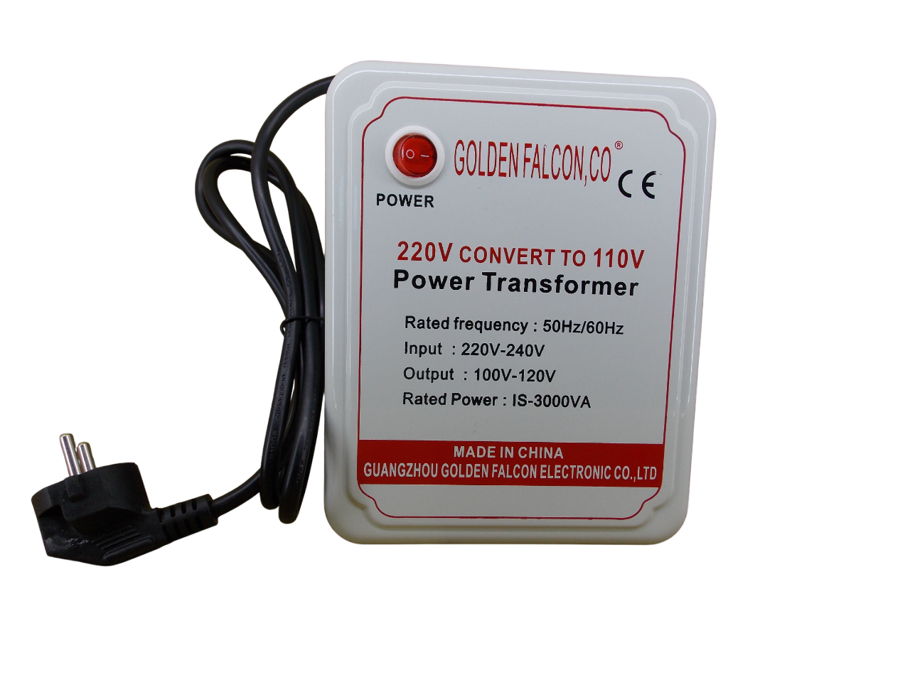Понижающий трансформатор 220В - 110В - 3000Вт