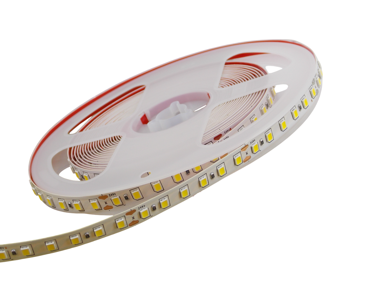 Светодиодная лента 24В -  120Led/м 12Вт/м  белая 4000К