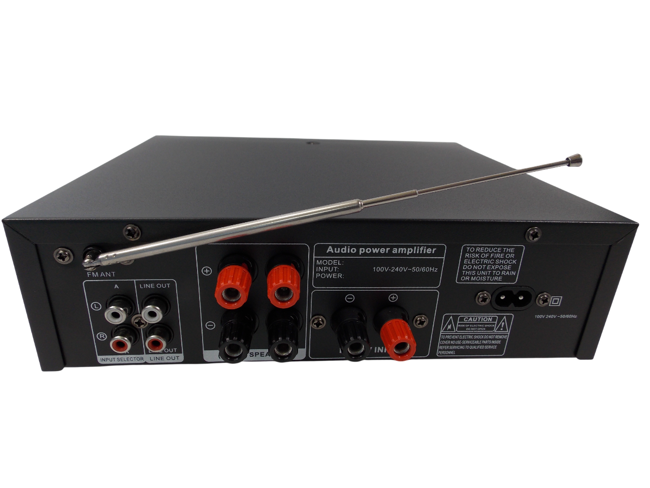 Двухканальный стерео усилитель AV - 016BT / 80Вт + 80Вт