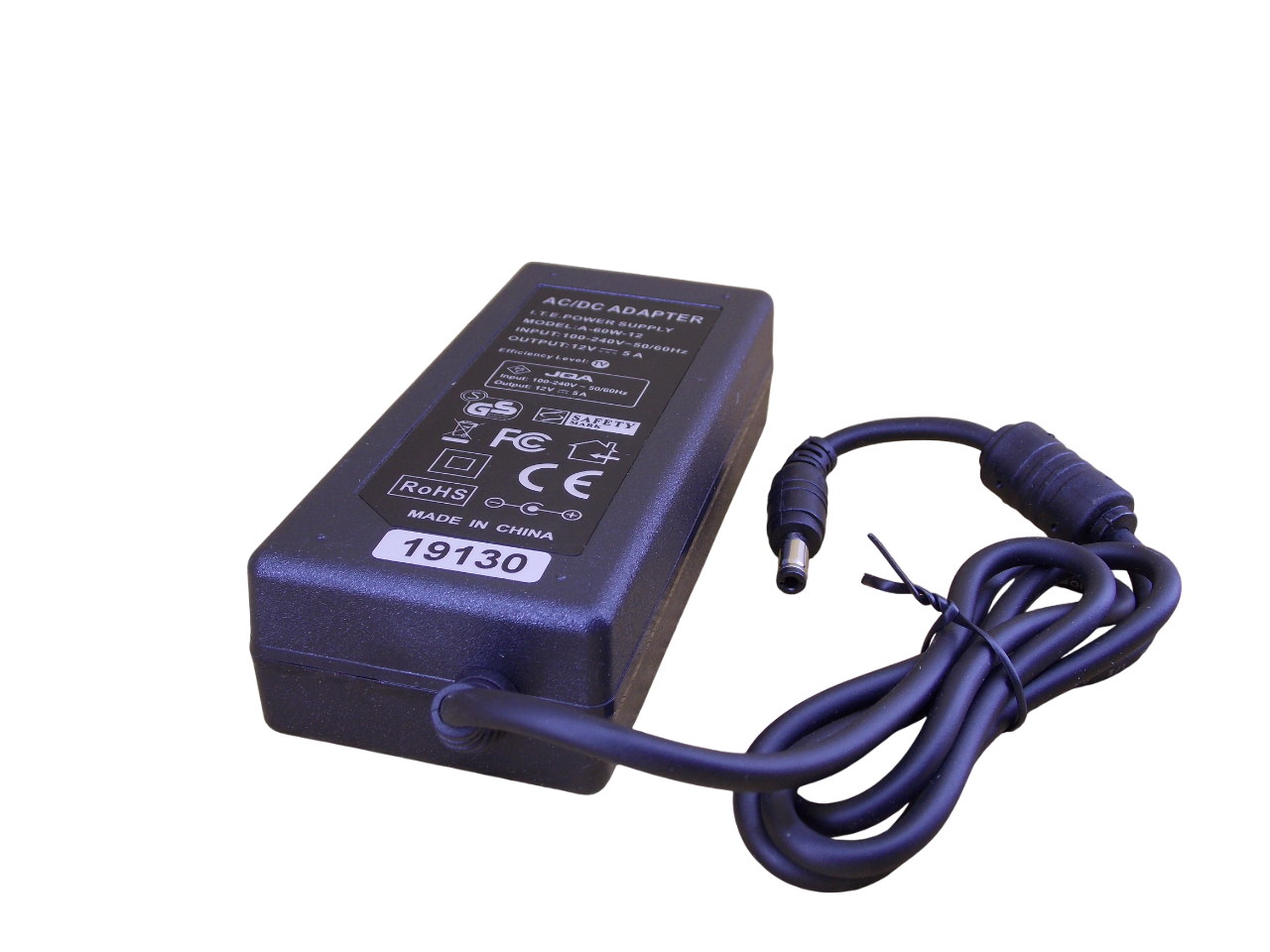 Блок питания 12В - 5A - 75Вт размер штекера 5.5*2.5мм