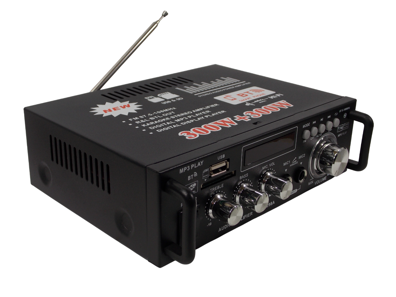 Двухканальный стерео усилитель ВТ- 298А / 40Вт + 40Вт