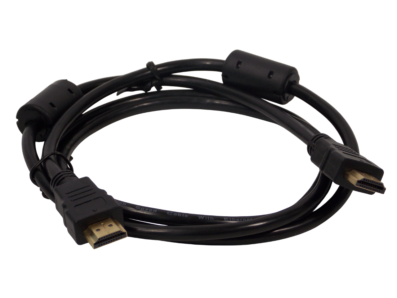 Шнур HDMI 19pin на HDMI 19pin / 1.5 метра / черный