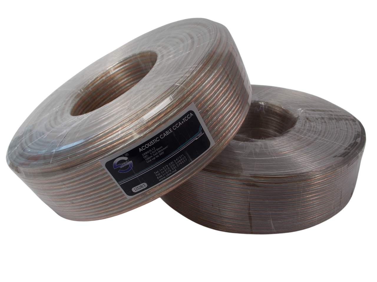 Кабель акустический  2 х 0.904мм² / 100 метров
