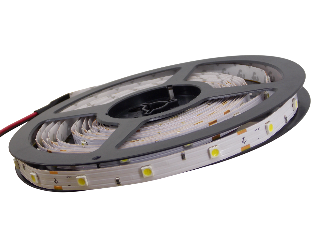 Светодиодная лента 12В -  30Led/м -  7.2 Вт/м  белая 6000К