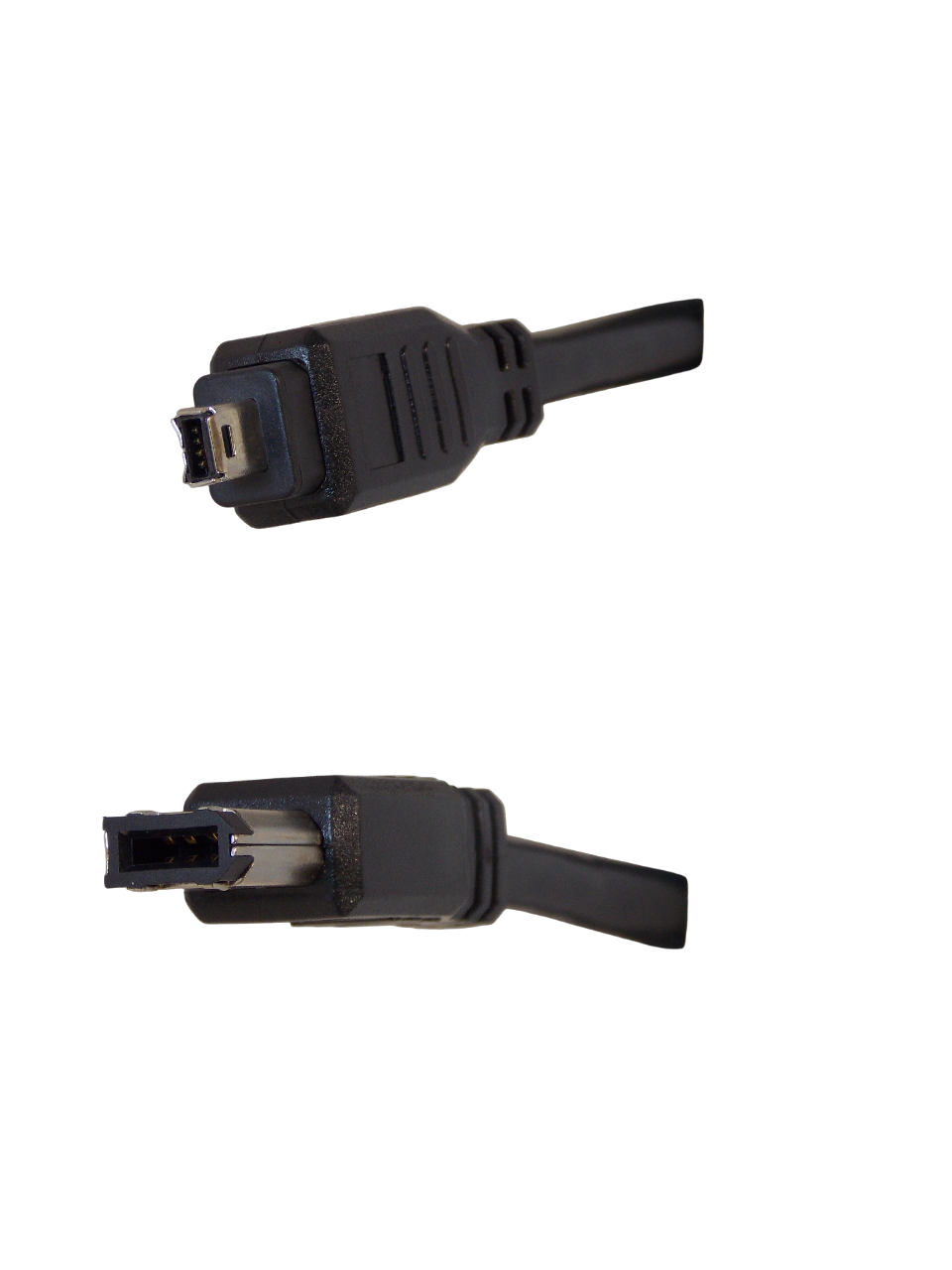 Шнур FireWire  IEEE1394 6pin на 4pin / 1.8 метра / черный
