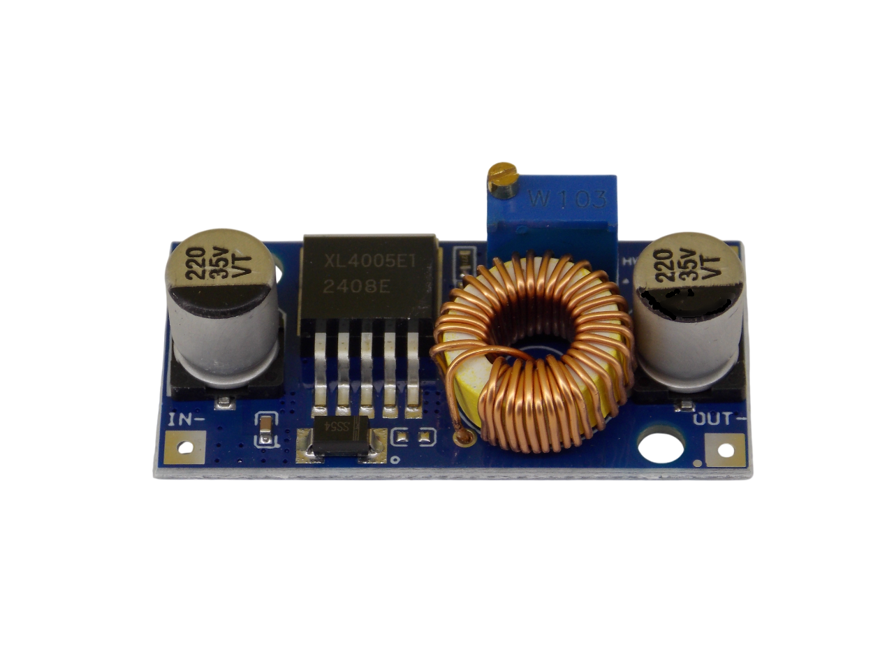 Преобразователь напряжения понижающий  DC-DC 5А