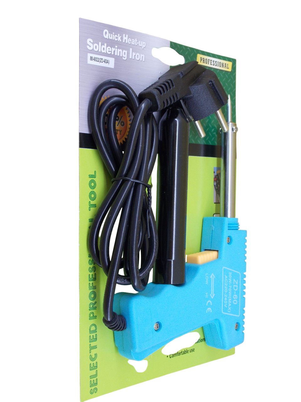 Паяльник ZD - 60A  30 - 70Вт 220В
