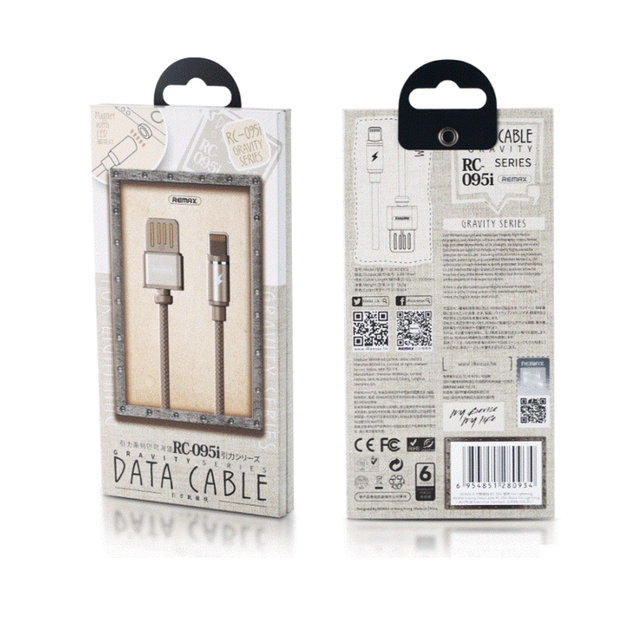 Кабель Remax RC-095i  USB  Lightning 8pin
