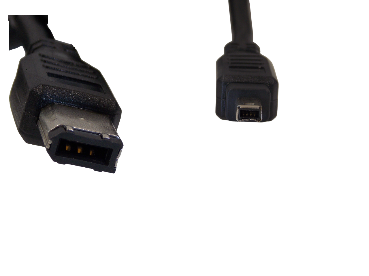 Шнур FireWire IEEE1394 6pin на 4pin / 3 метра / черный