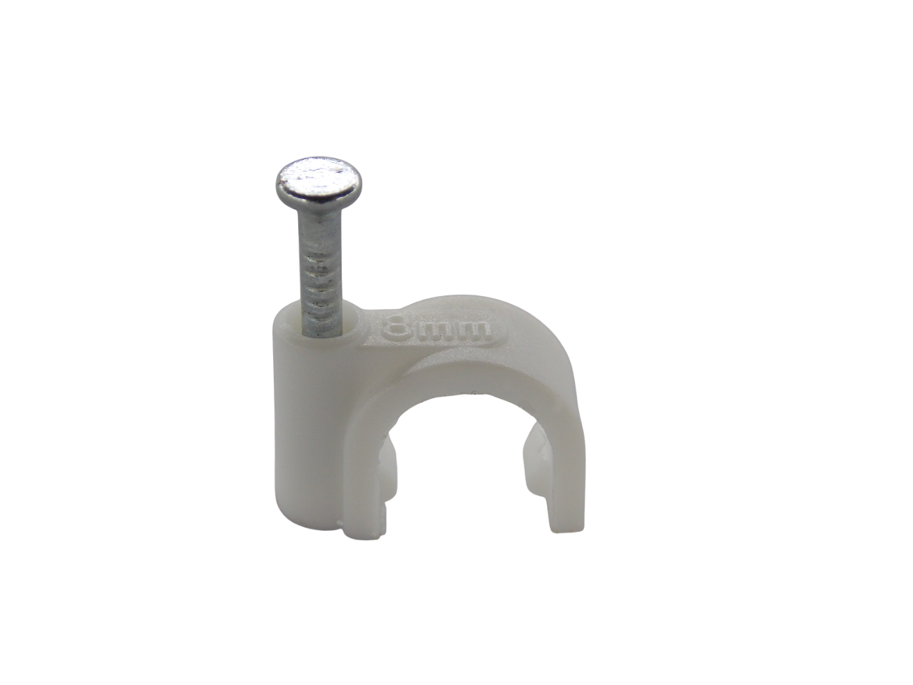 Крепёж для кабеля круглый 8мм / 100штук