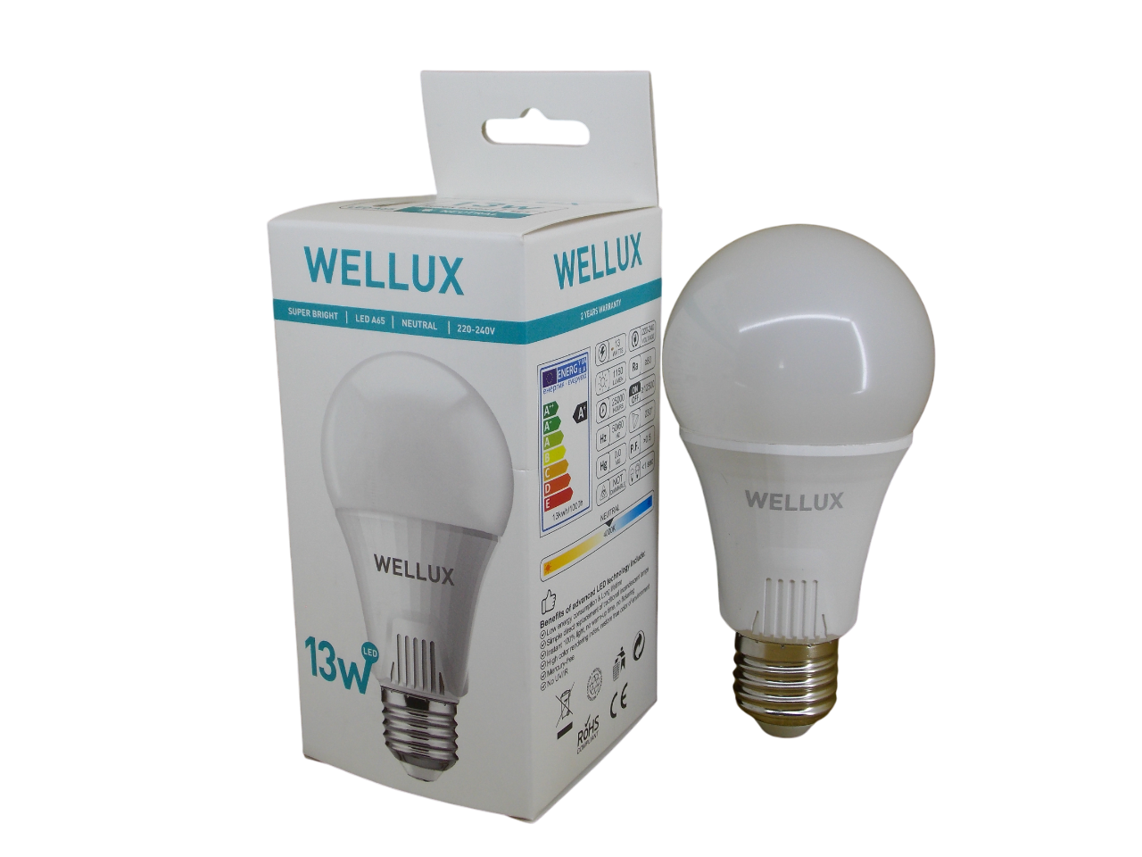  Светодиодная лампа  A65 - 13W - E27 - 4000К