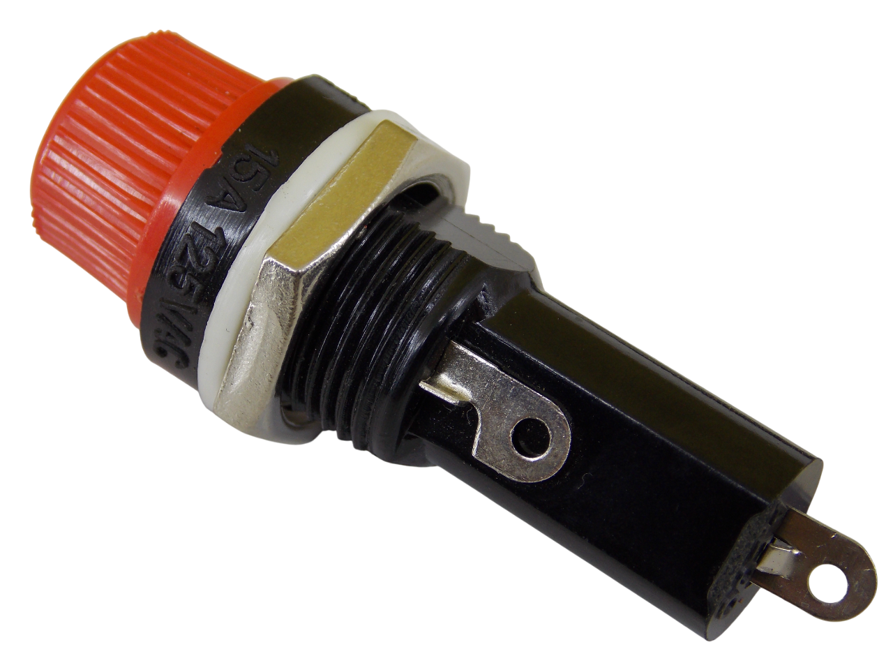 Держатель предохранителя 6х30мм монтажный 