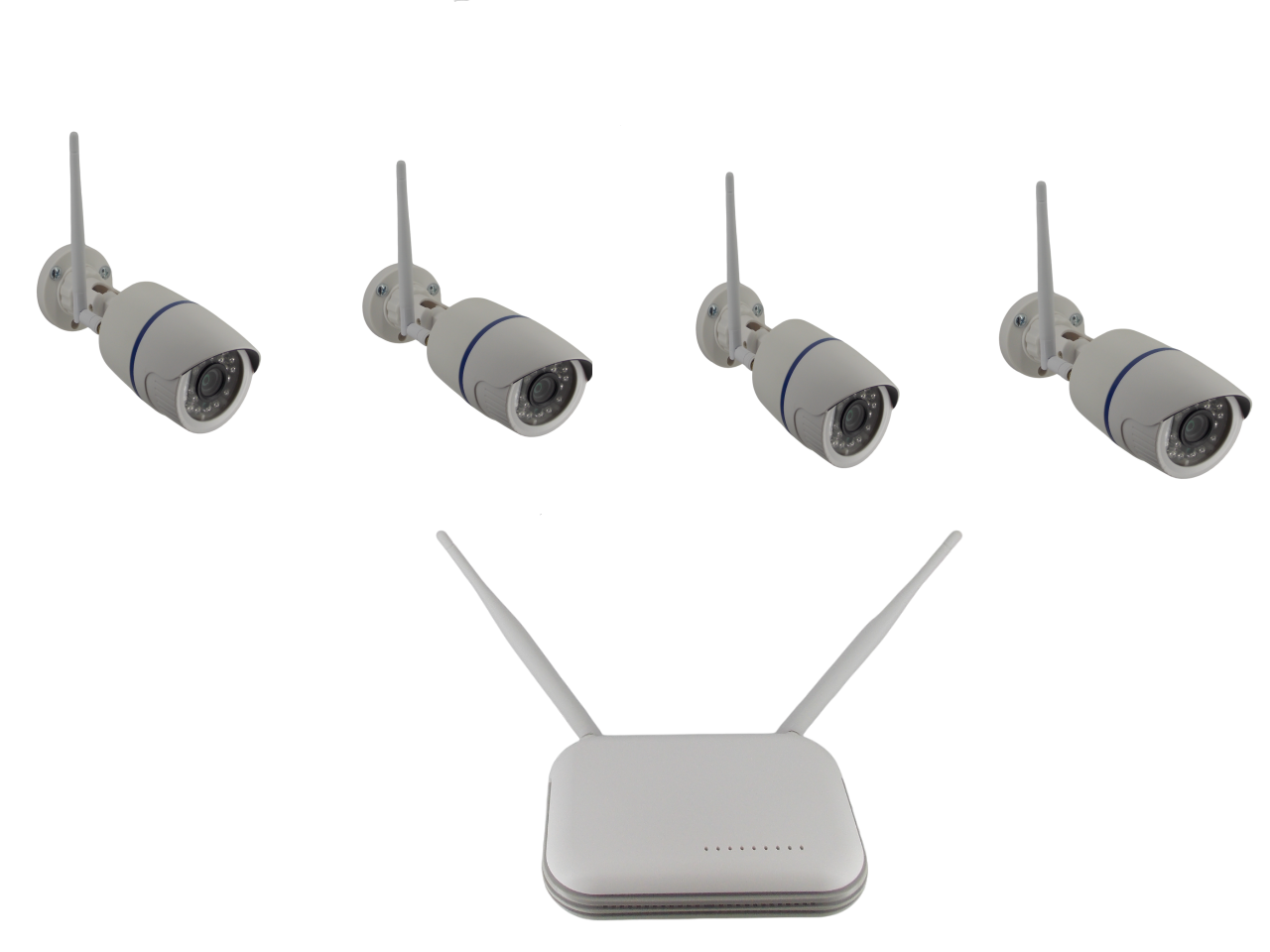 Система видеонаблюдения BESDER  6024PW - XMA301 / 3MP / 3.6мм