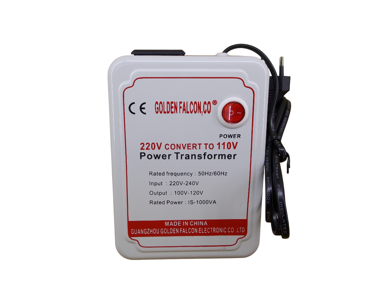 Понижающий трансформатор 220В - 110В - 1000Вт