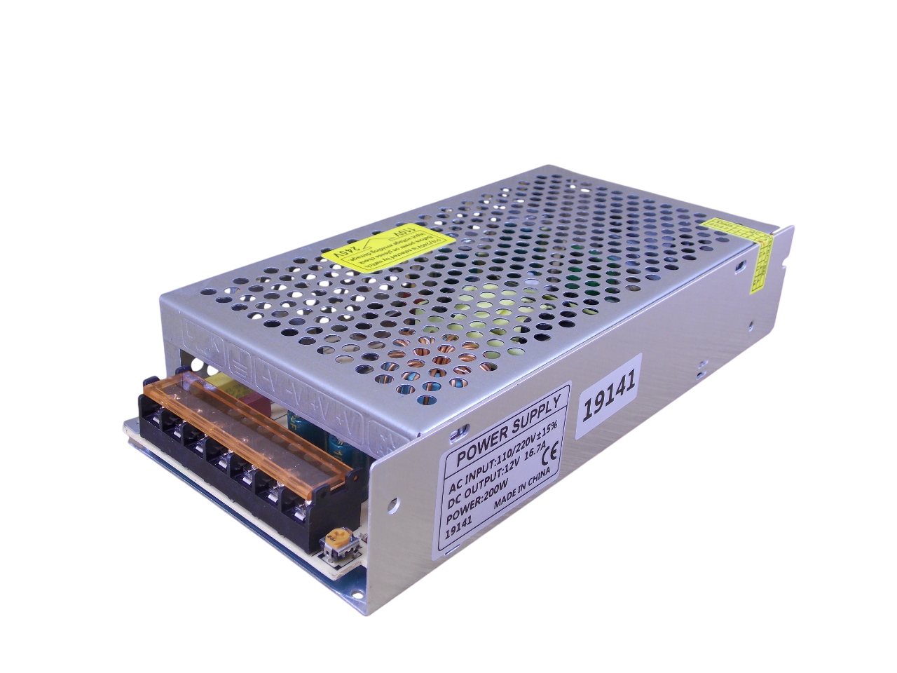 Блок питания 12В - 16,7А - 200W 