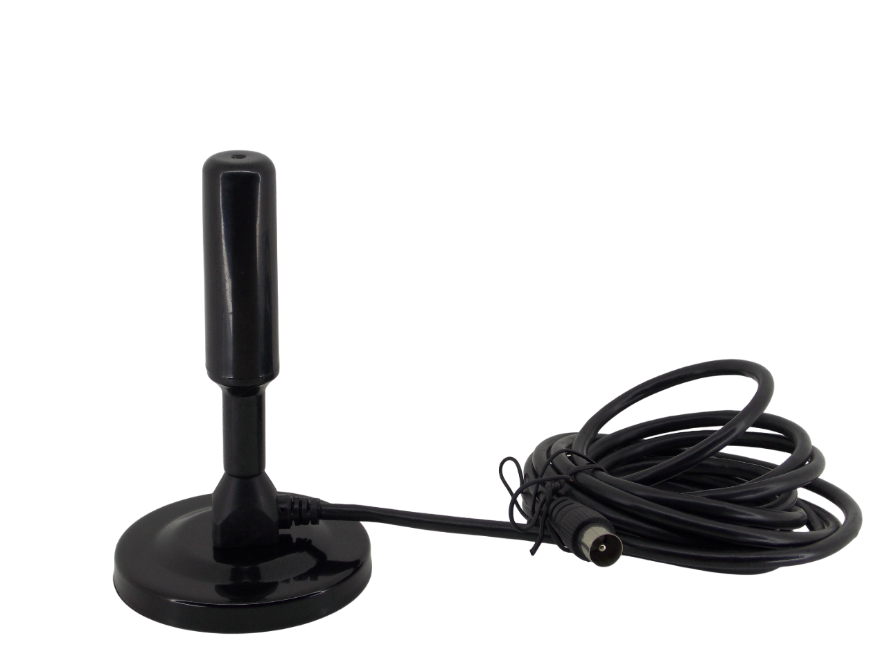  Телевизионная антенна комнатная для цифрового ТВ с магнитным креплением.