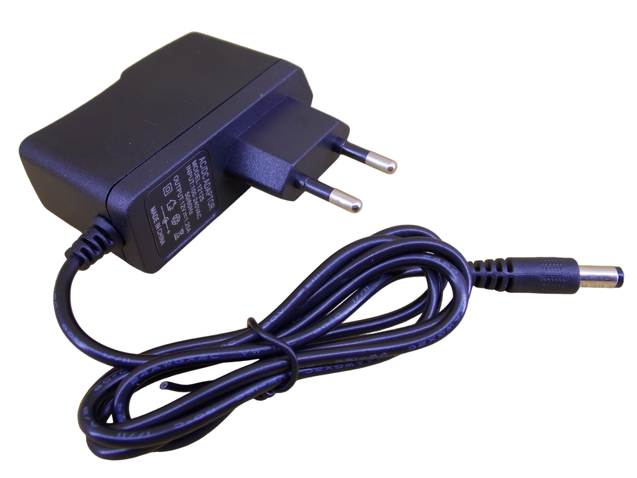 Блок питания 12В - 1.25А - 15Вт размер штекера 5.5*2.5мм