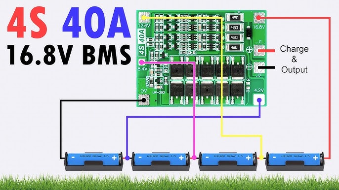 Плата балансировки Li-Ion 4S 16.8V 40A