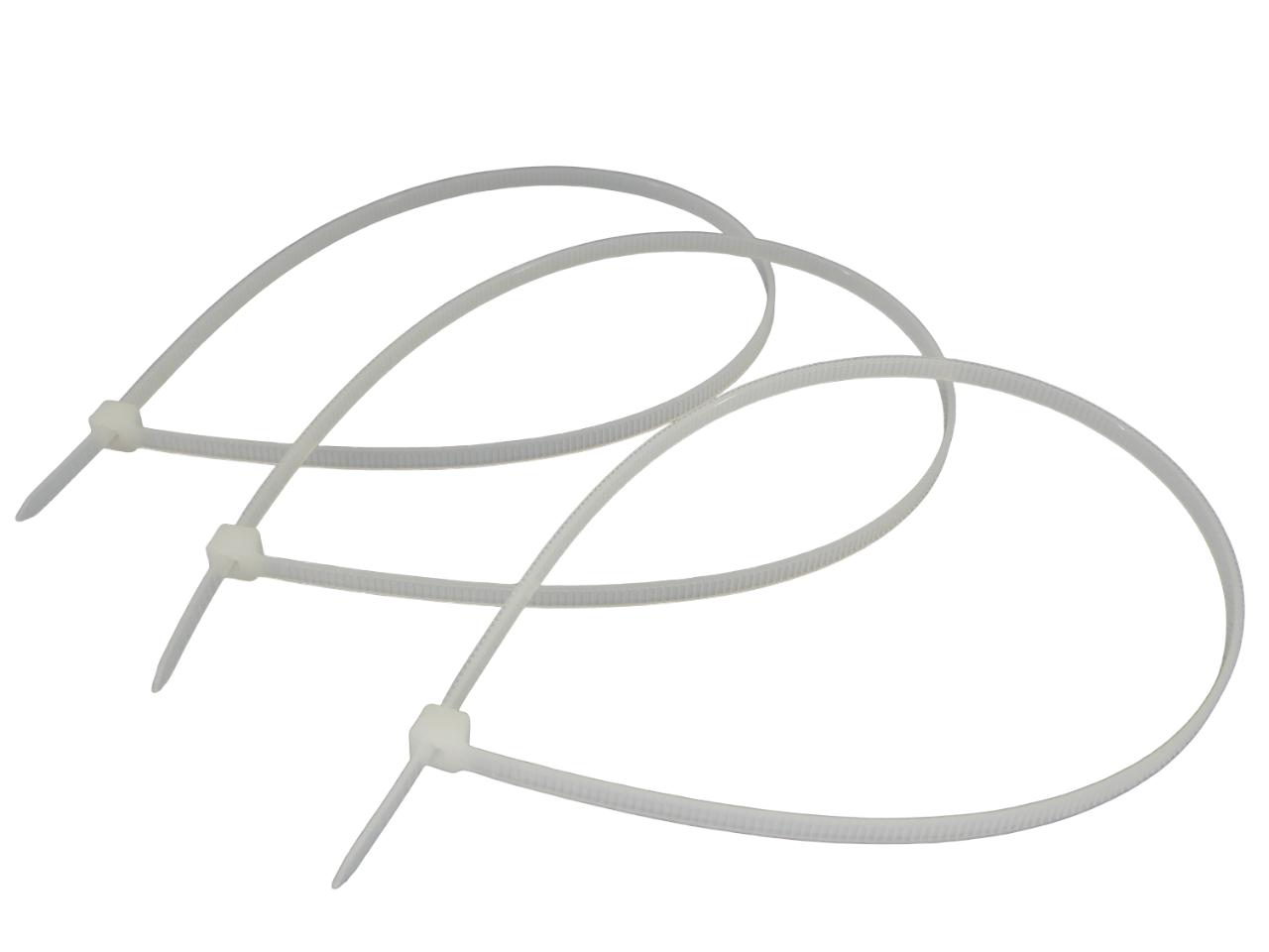 Кабельные стяжки нейлоновые 3.5х300мм / 100 штук