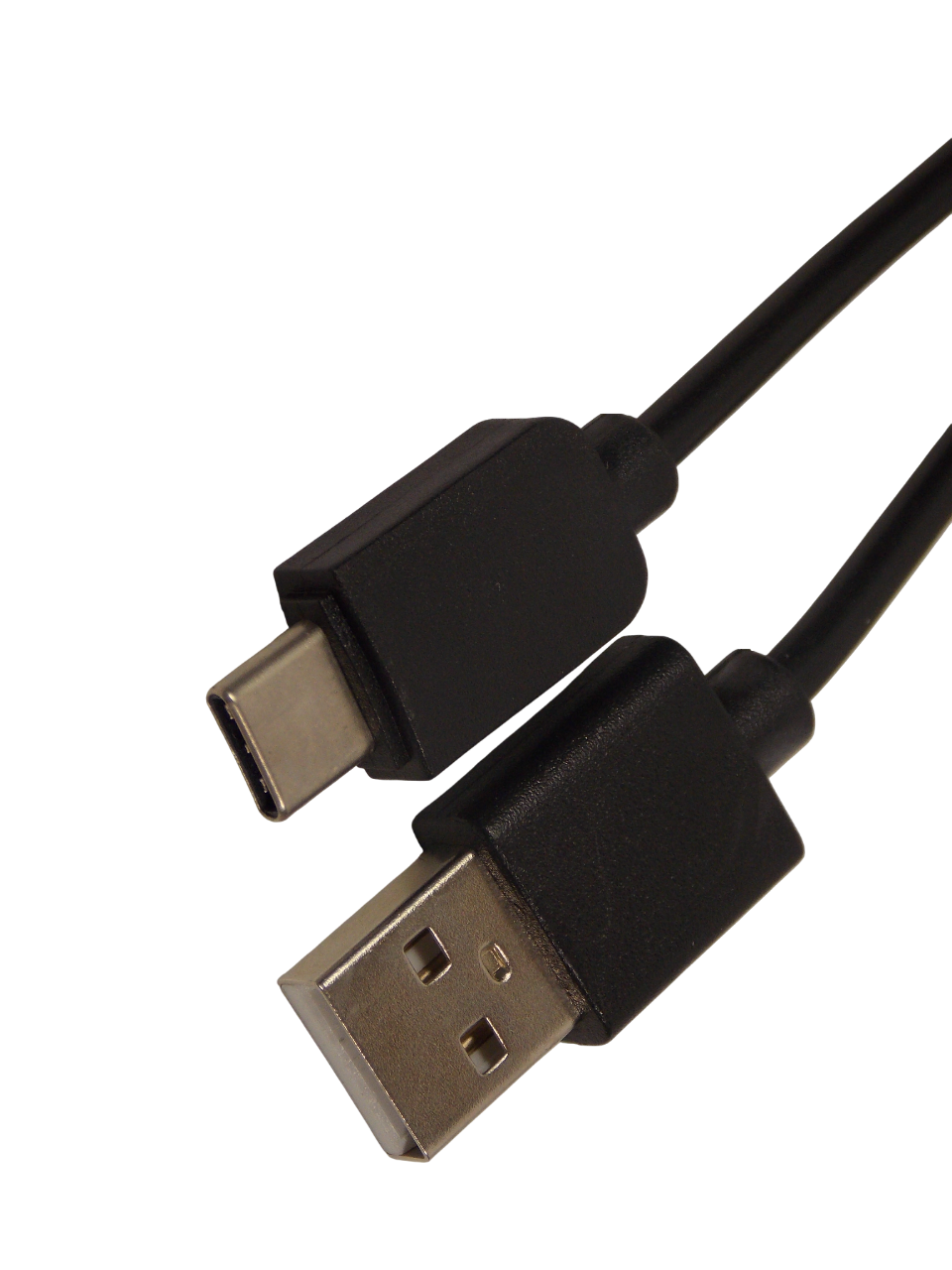 Шнур USB - А на Type - C / 1.0 метр / черный