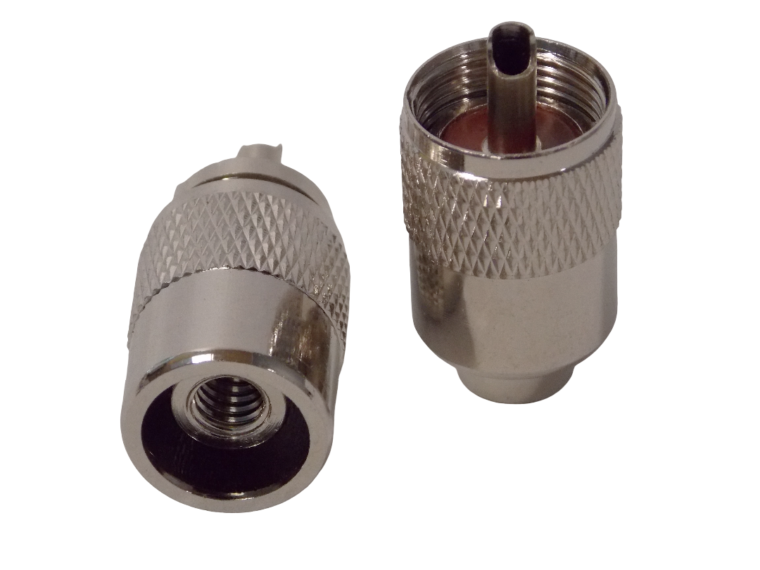 Штекер UHF на кабель RG - 58 под накрутку