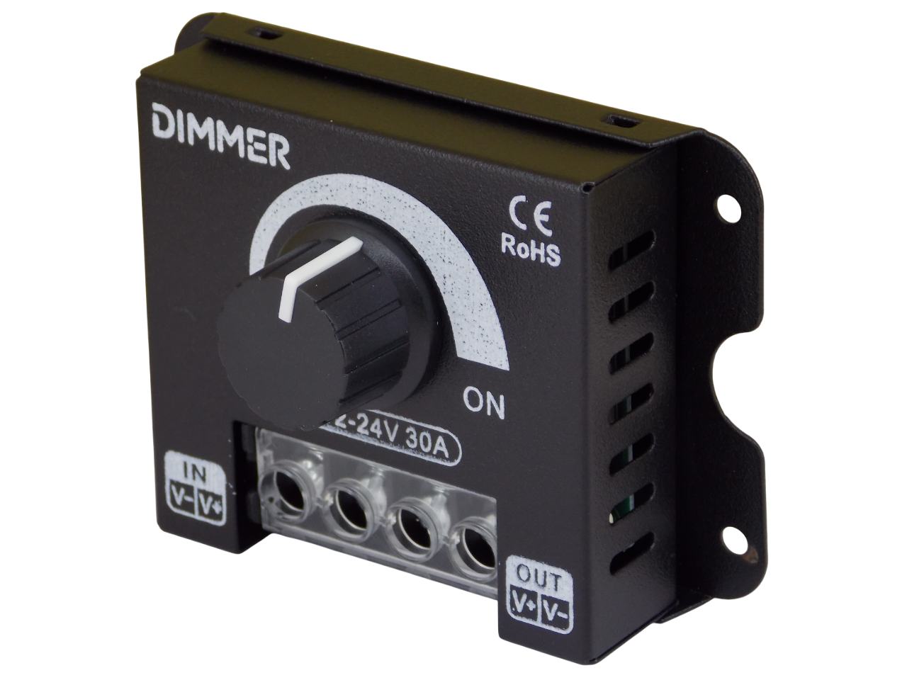 Диммер для светодиодной ленты 12/24В - 30А с ручной регулировкой
