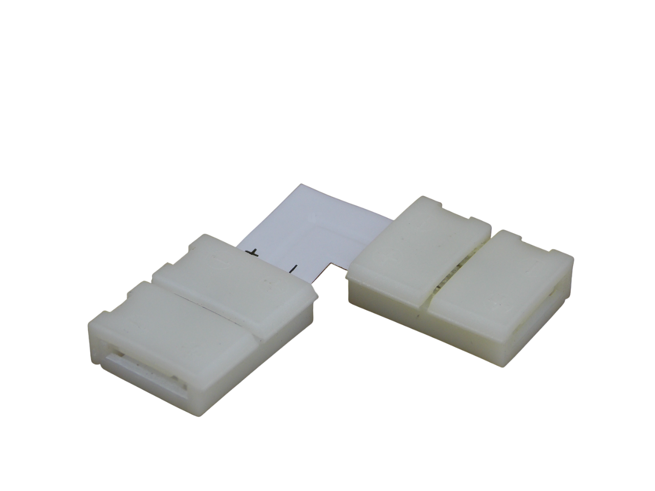 Коннектор угловой для светодиодной ленты  шириной 8мм  