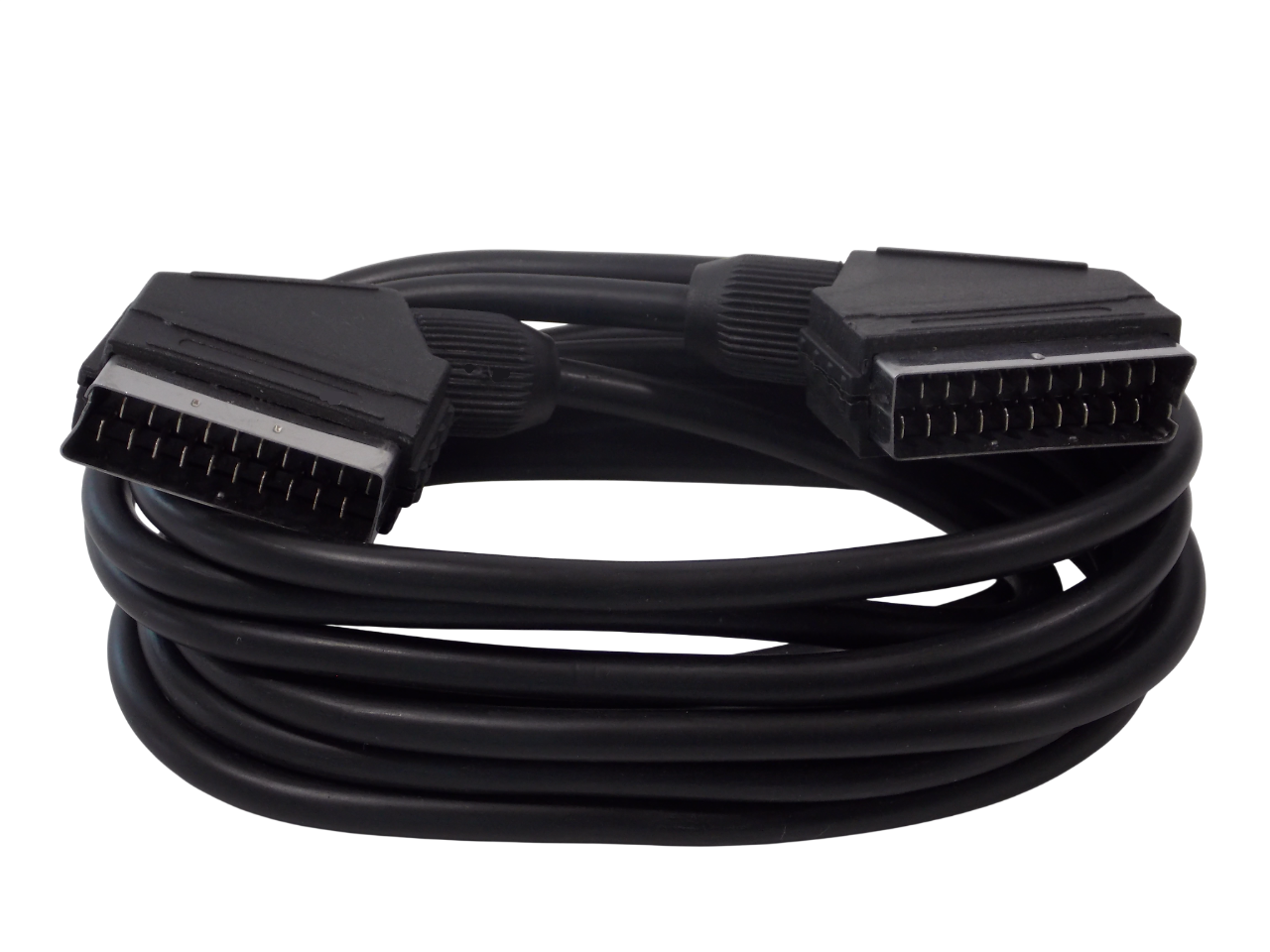 Шнур  SCART 9рin - на SCART 9рin / 3 метра / черный