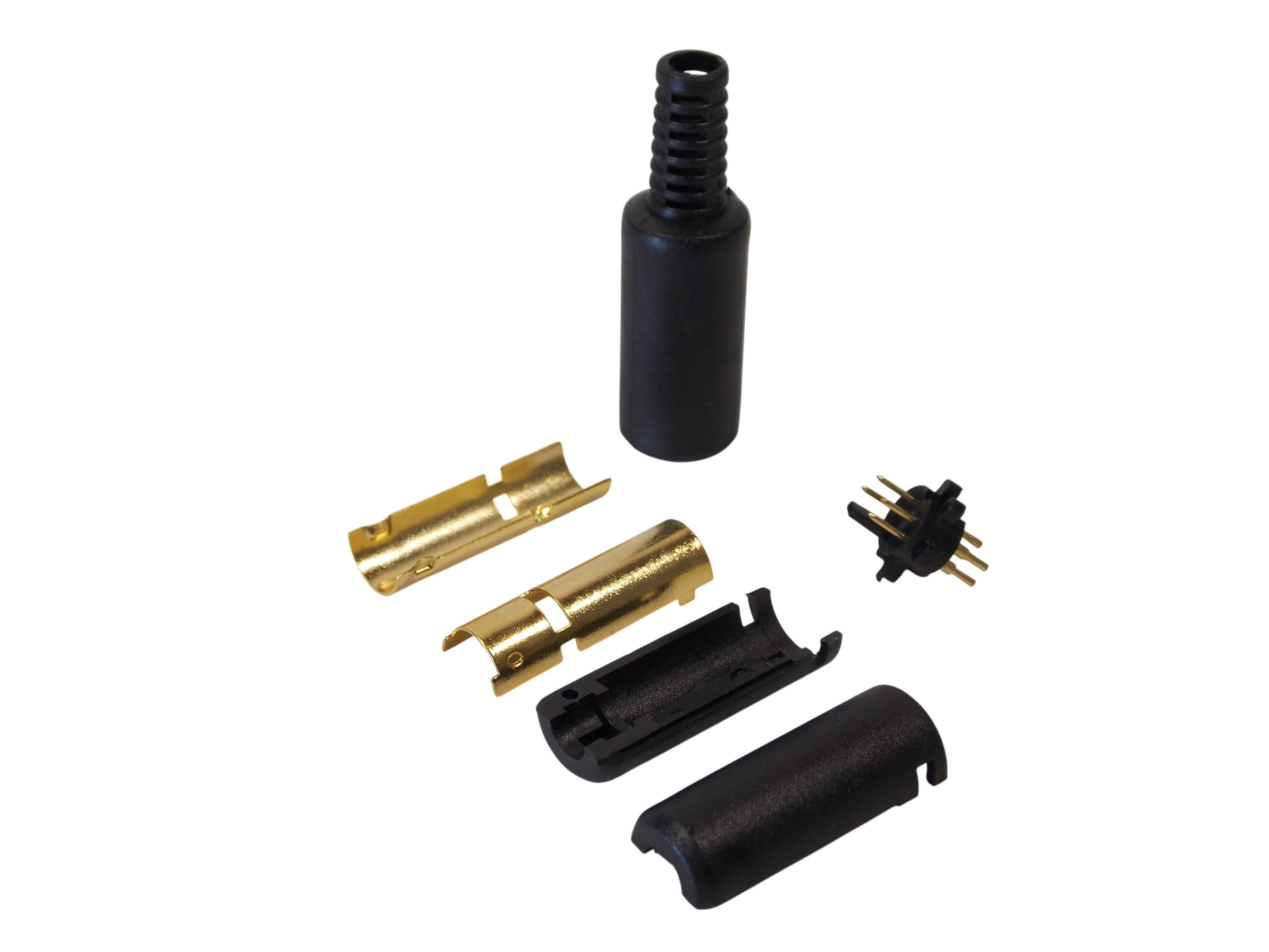 Штекер S-Video  4pin /  пластик 