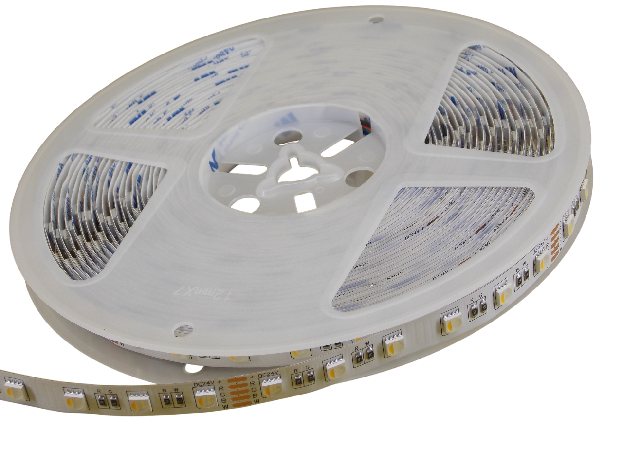 Светодиодная лента 24В -  60Led/м - 16Вт/м  RGBW