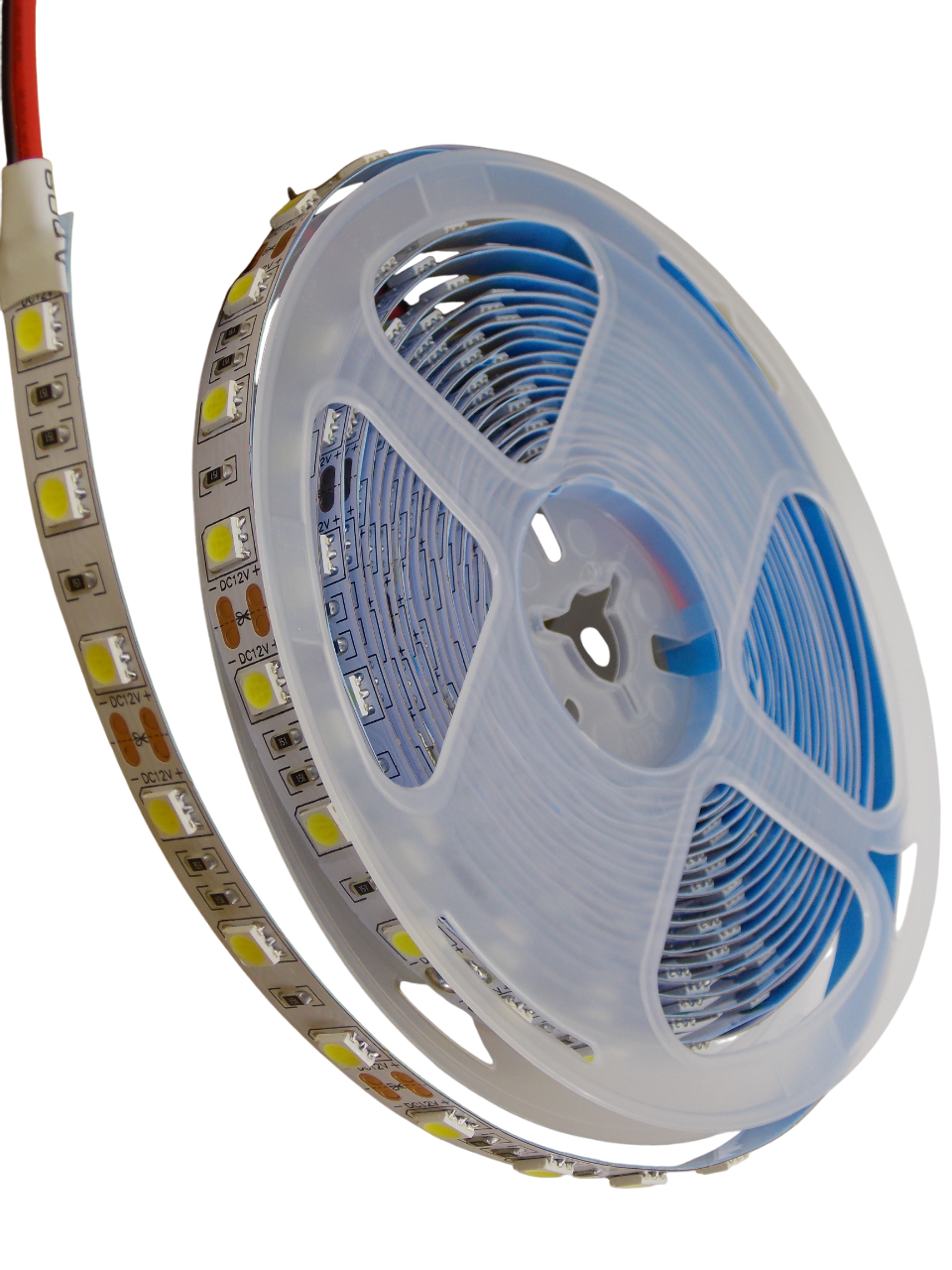 Светодиодная лента 12В -  60Led/м - 14.4 Вт/м белая 6000К