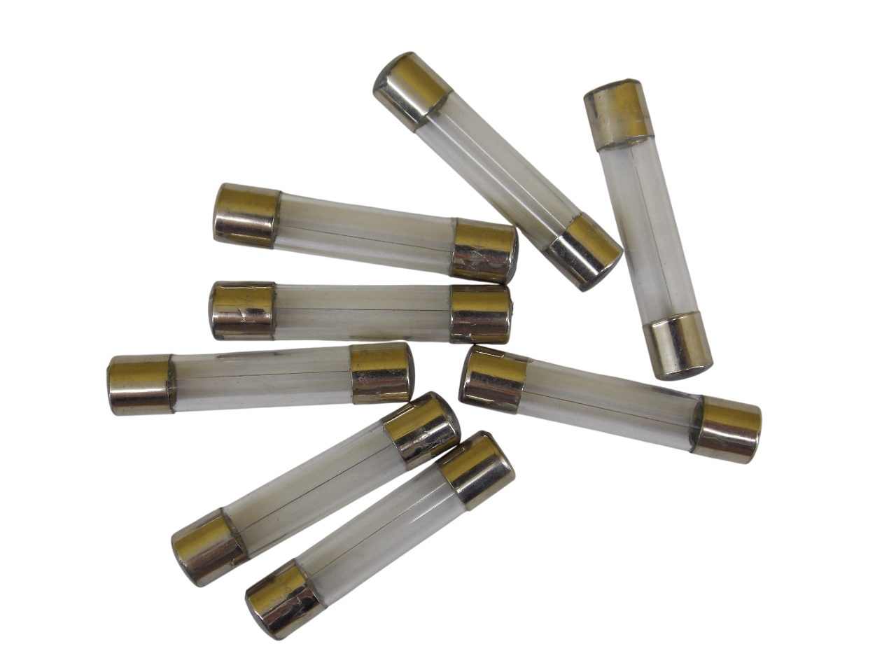 Предохранитель стеклянный размер 6х30мм на 1А; 2А; 0.5А; 0.25А