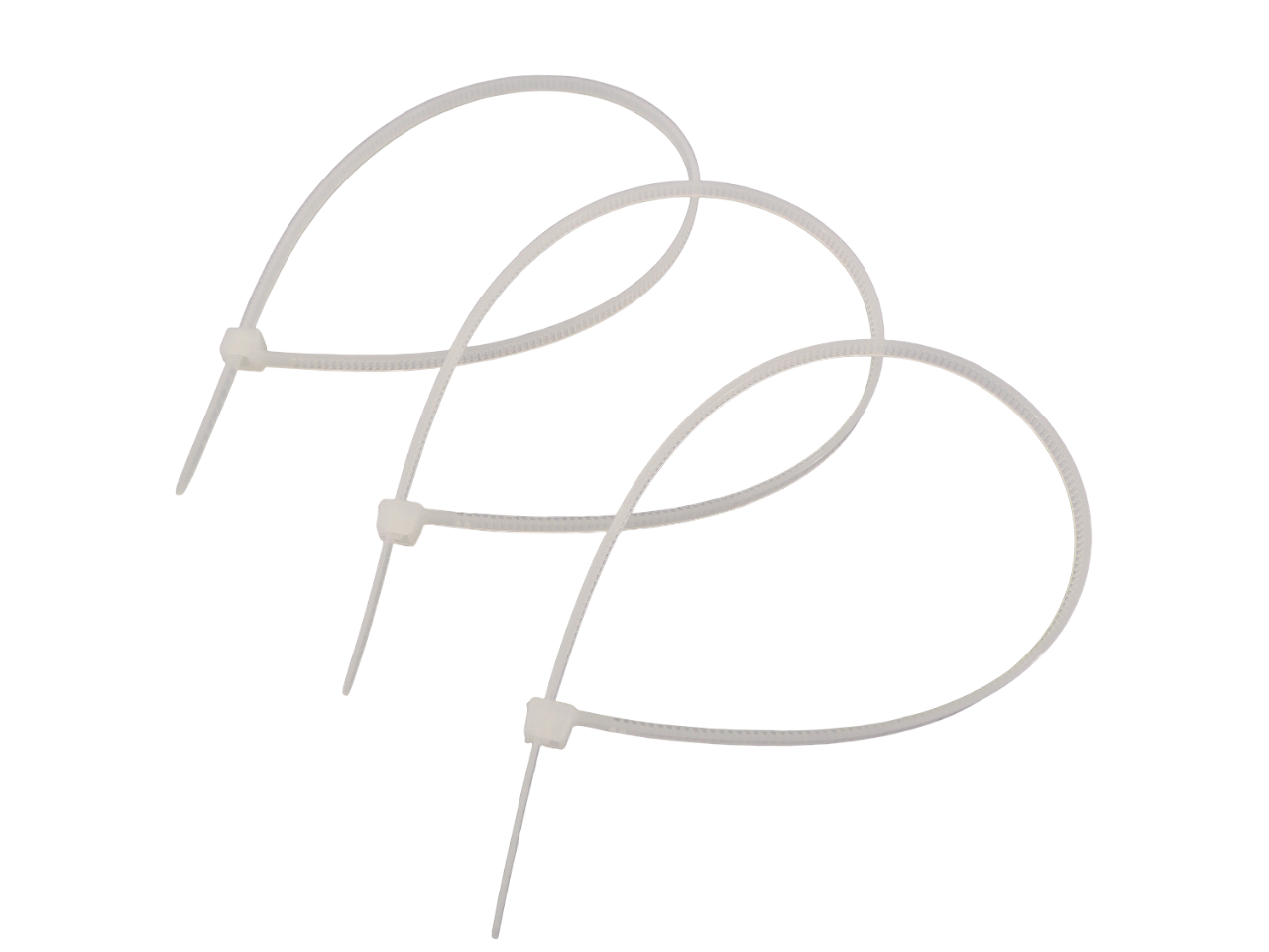 Кабельные стяжки нейлоновые 2.5х200мм / 100штук