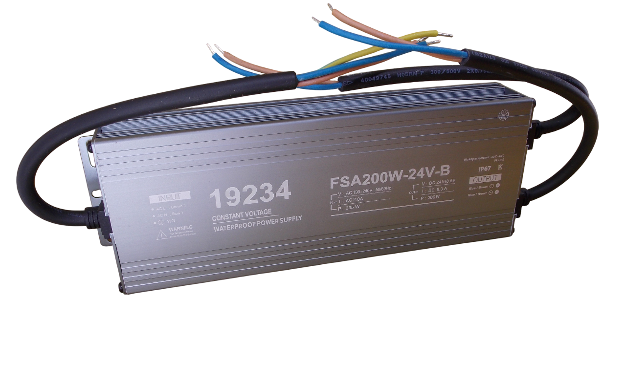 Блок питания FSA 24В - 8.3A - 200Вт  IP67