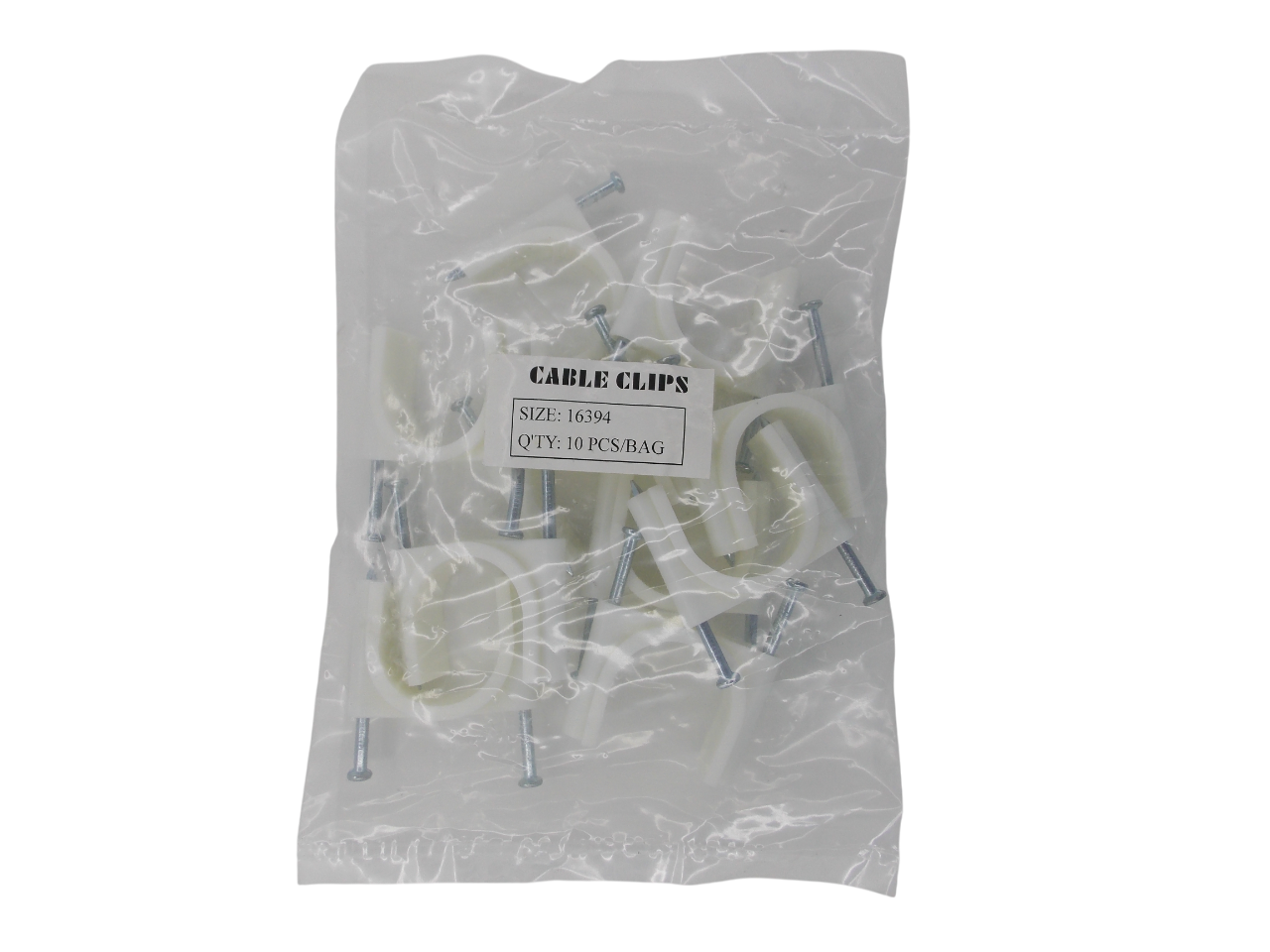 Крепеж для кабеля круглый 35мм / 10штук