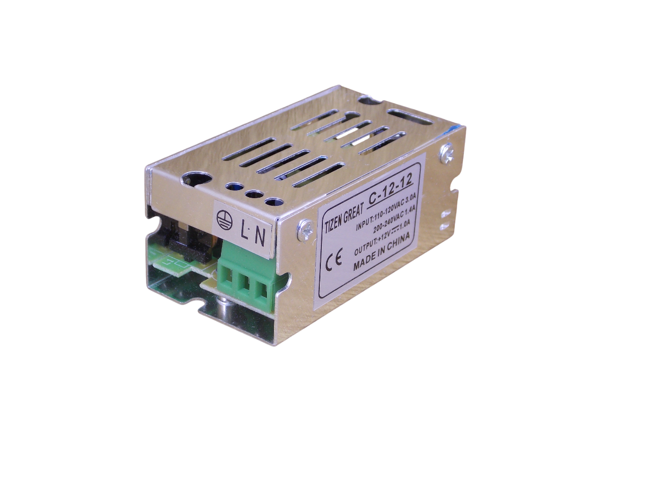 Блок питания 12В -  1A -  12Вт