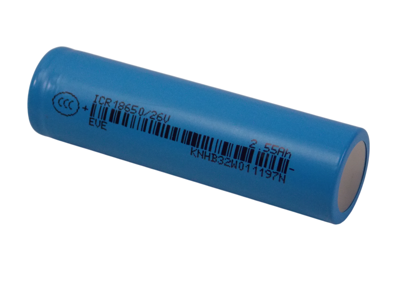 Аккумулятор EVE ICR18650/26V  3.6В   2.55А/ч