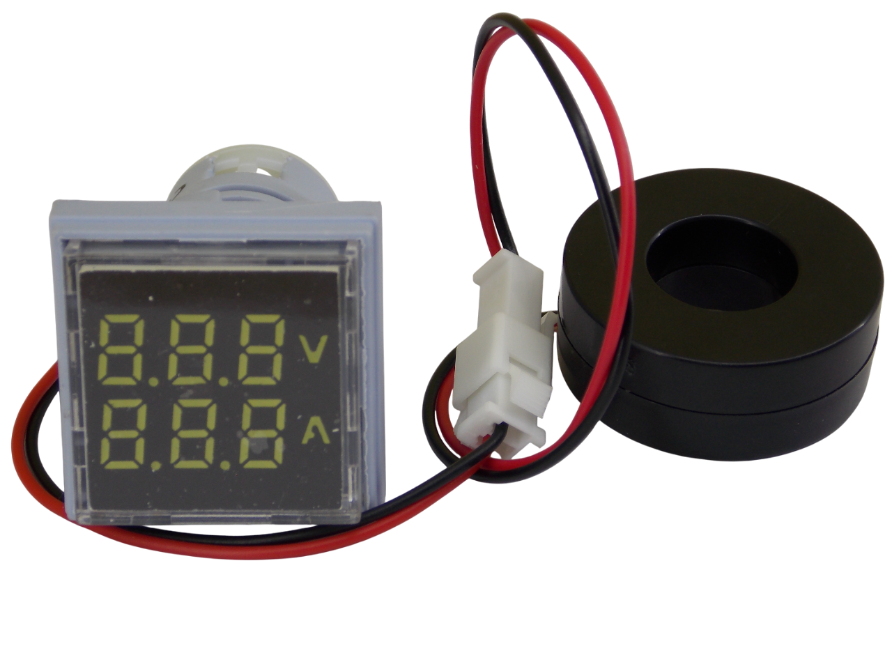 Цифровой вольт-амперметр переменного напряжения 60-500В;    0 -100А