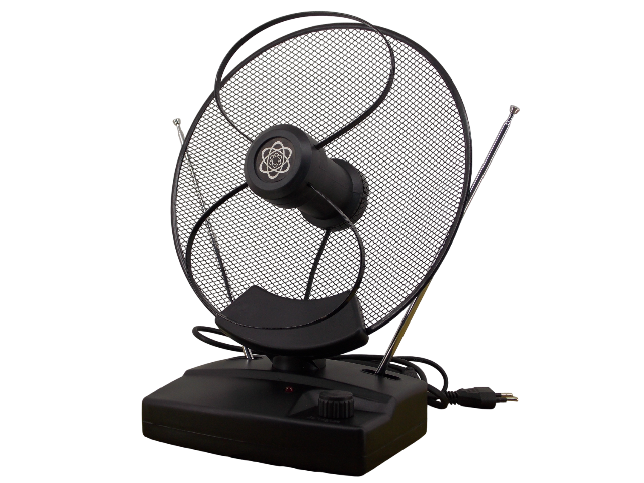  Телевизионная  антенна комнатная   c усилителем