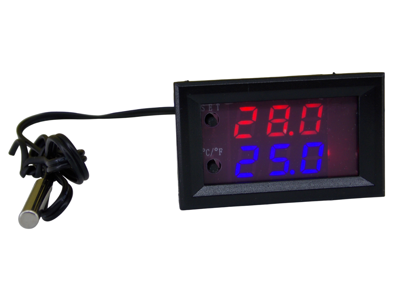 Терморегулятор 12В диапазон измерения температуры -50+110С 