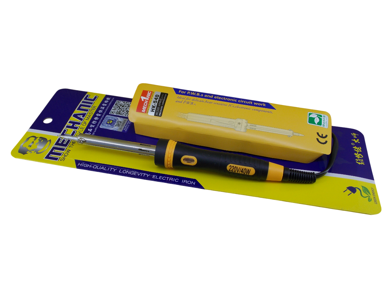 Паяльник Mechanic HK-540 40Вт - 220В