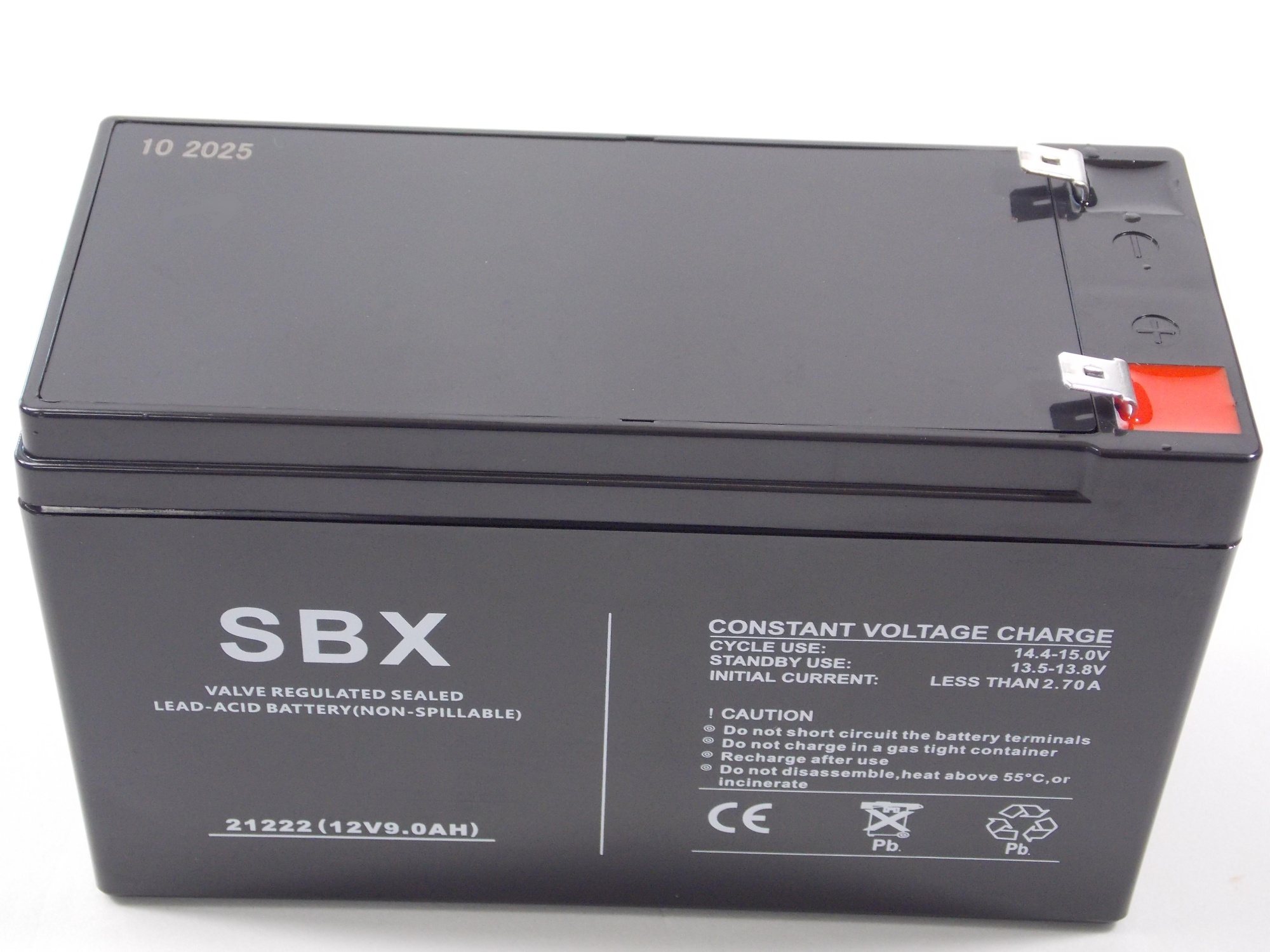 Свинцово - кислотный аккумулятор 12В - 9.0А /ч