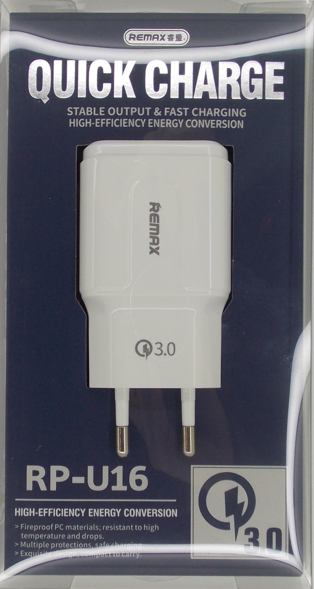 Зарядное устройство Remax RP-U16  Quick 3,0А 