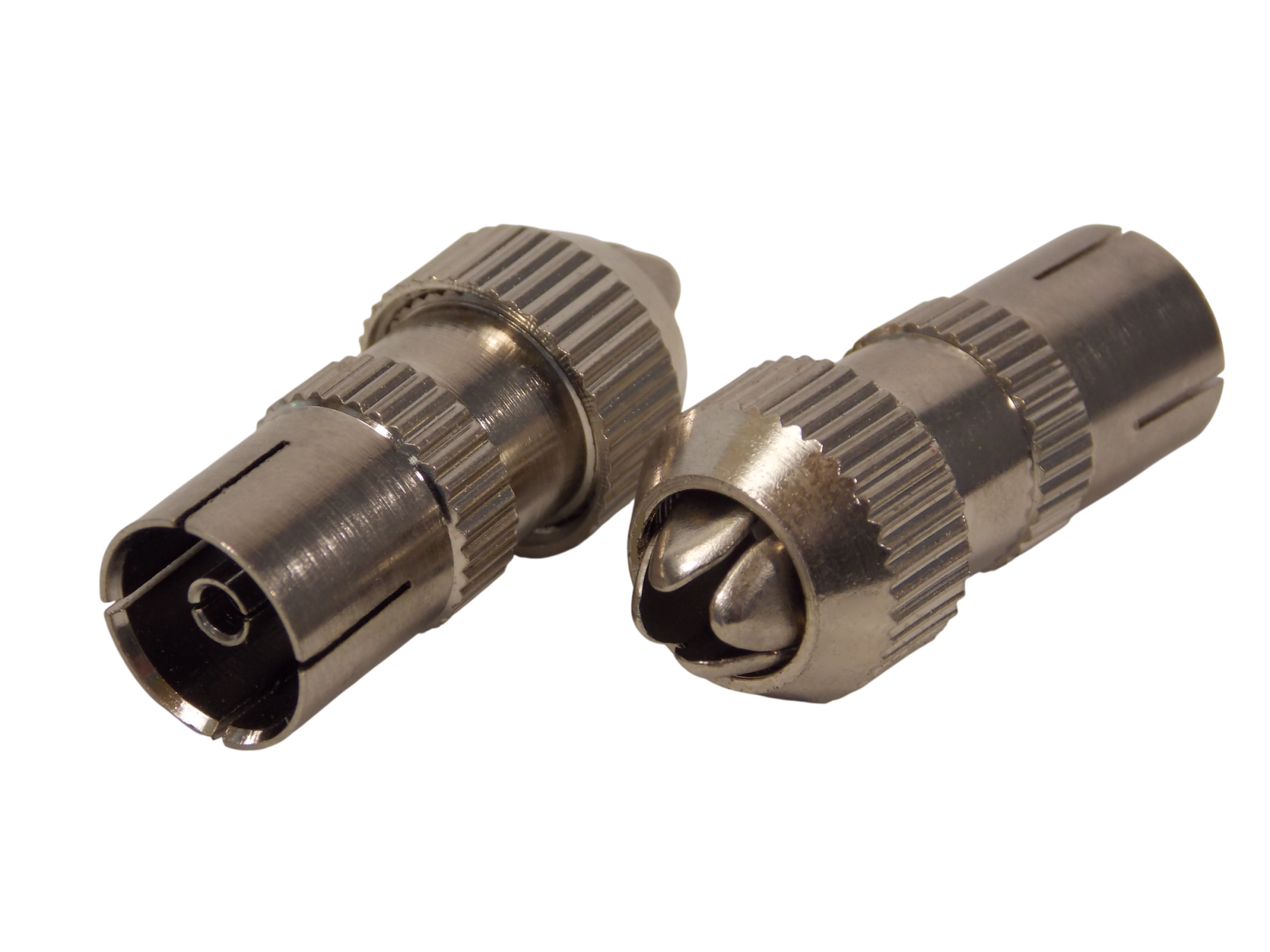 Гнездо ТВ  на кабель / металл