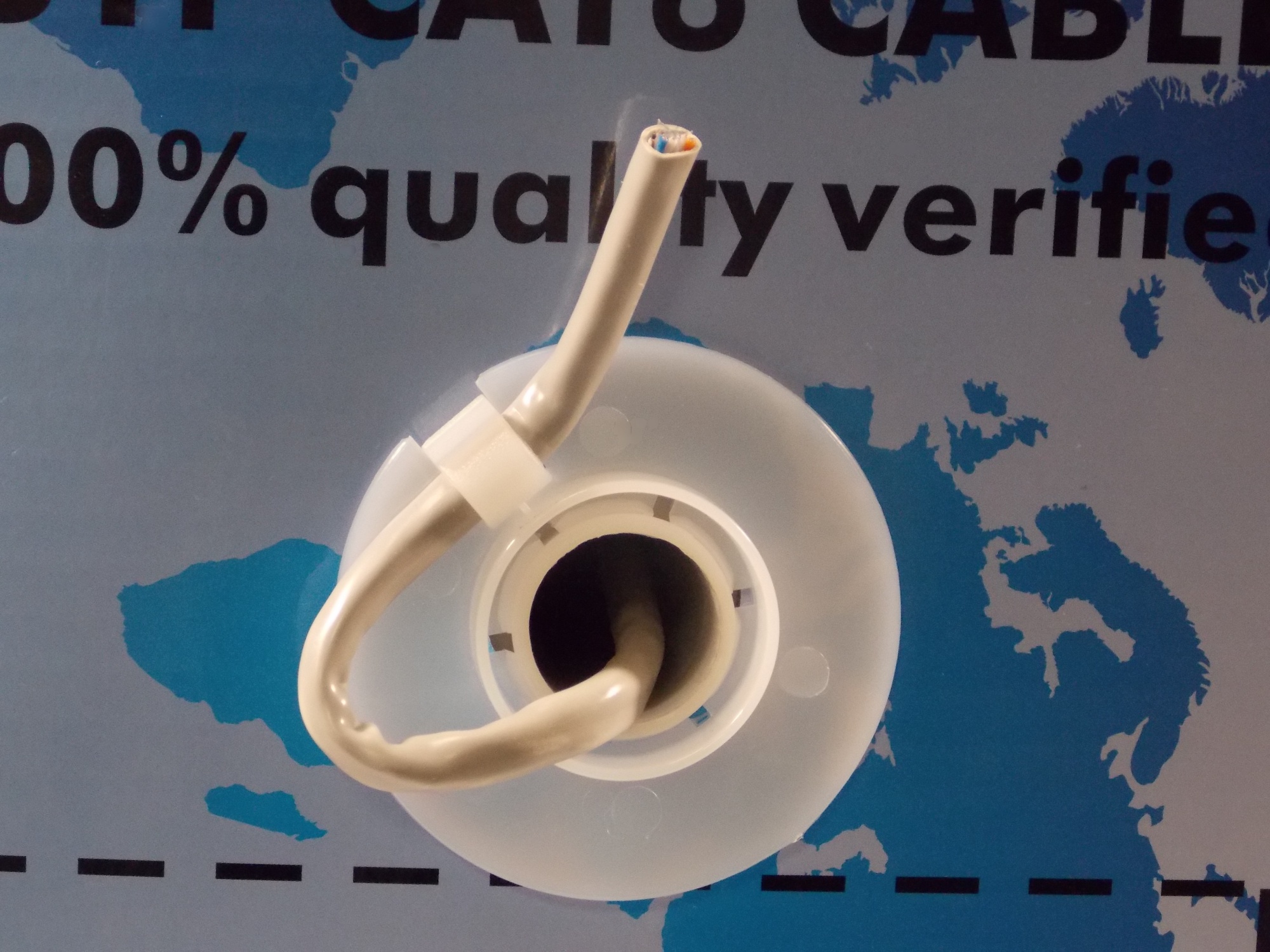 Сетевой интернет - кабель UTP 8 x 1/ 0.511 ССА / САТ 6 / серый / 300 метров